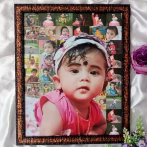 baby mosaic frame