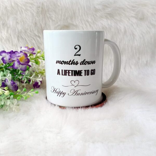 Custom anniversary mug